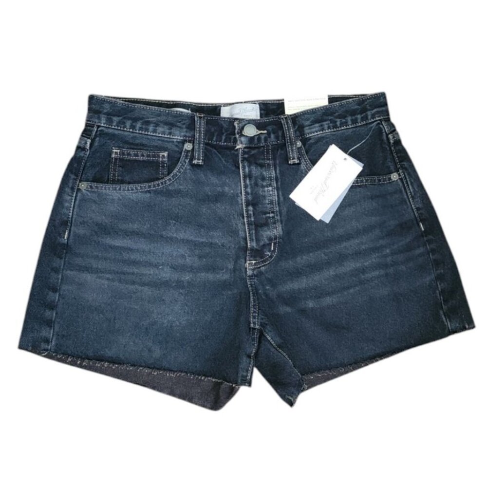 Universal Thread Shorts Womens‎ Size 4 Black Mid Rise 90s Baggy Denim New NWT